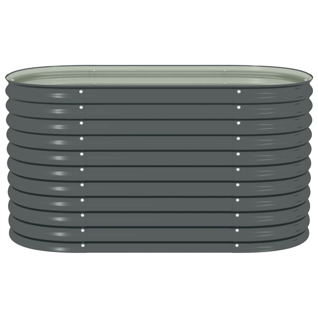 Lovelis, pilkas, 160x80x81cm, galvanizuotas plienas, aukštas Lovelis, pilkas, 160x80x81cm, galvanizuotas plienas, aukštas - Image 5