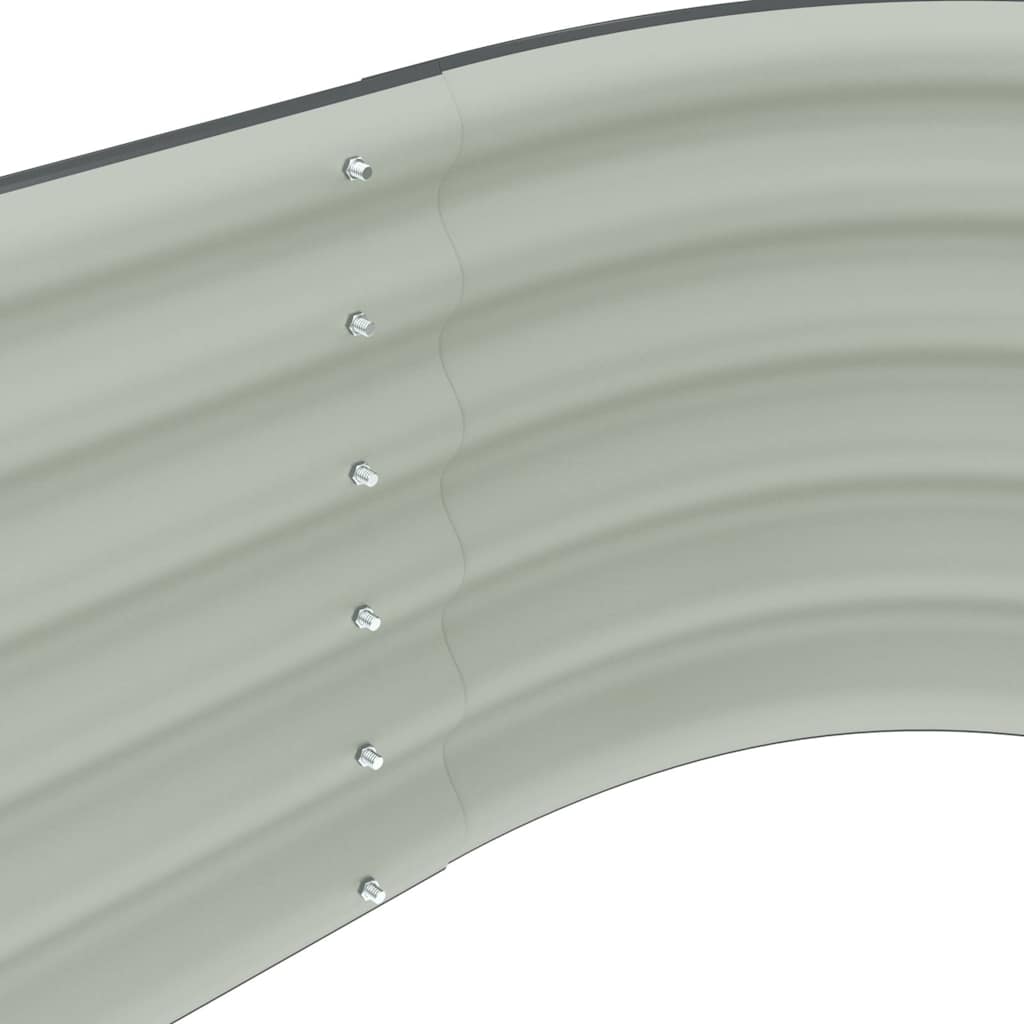 Lovelis, pilkas, 240x80x44cm, galvanizuotas plienas, aukštas Lovelis, pilkas, 240x80x44cm, galvanizuotas plienas, aukštas - Image 8
