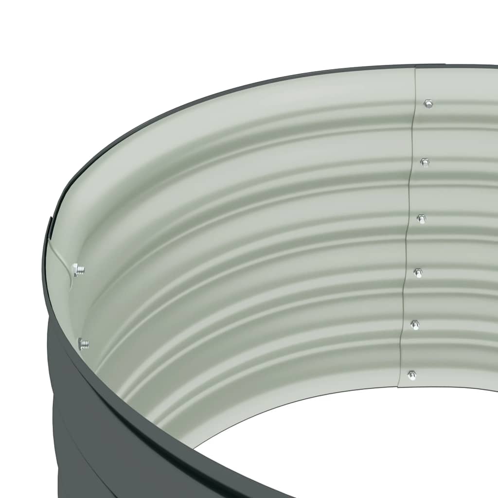 Lovelis, pilkas, 80x80x44cm, galvanizuotas plienas, aukštas Lovelis, pilkas, 80x80x44cm, galvanizuotas plienas, aukštas - Image 6