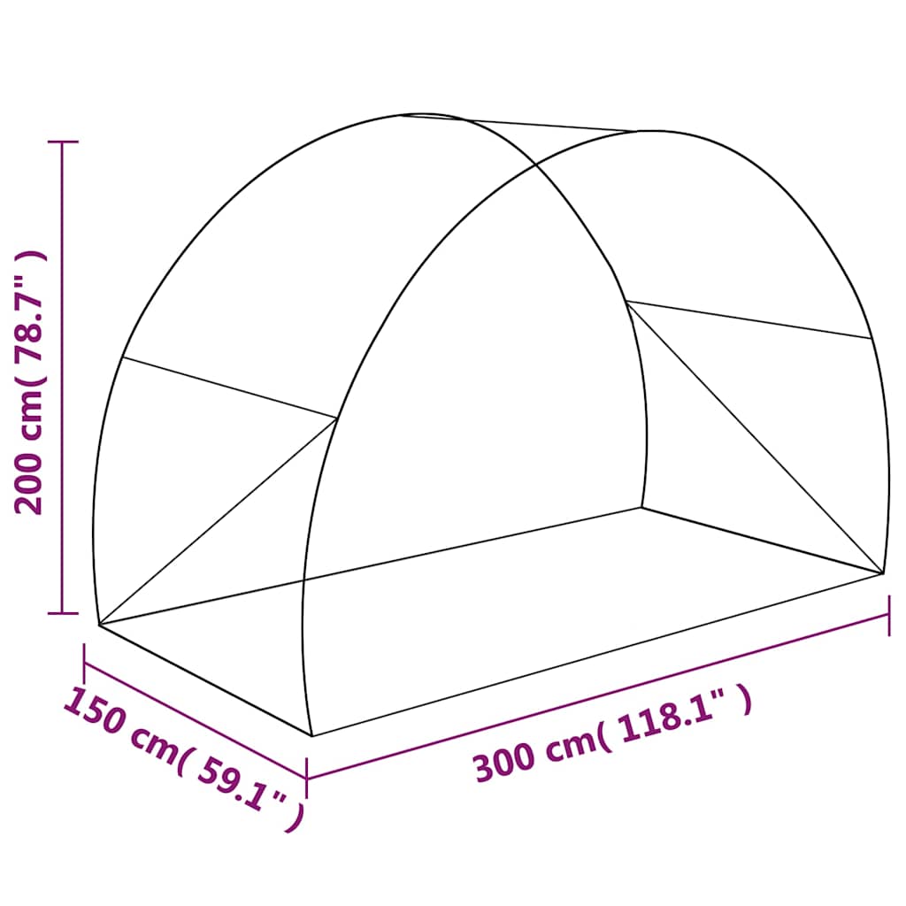 Šiltnamis, 300x150x200 cm, 4,5 m² Šiltnamis, 300x150x200 cm, 4,5 m²