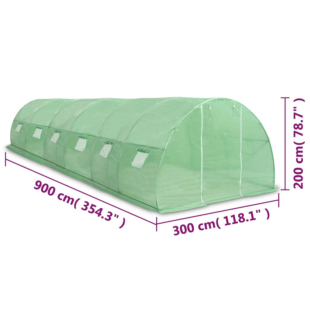 Šiltnamis, 900x300x200 cm, 27 m² Šiltnamis, 900x300x200 cm, 27 m² - Image 11