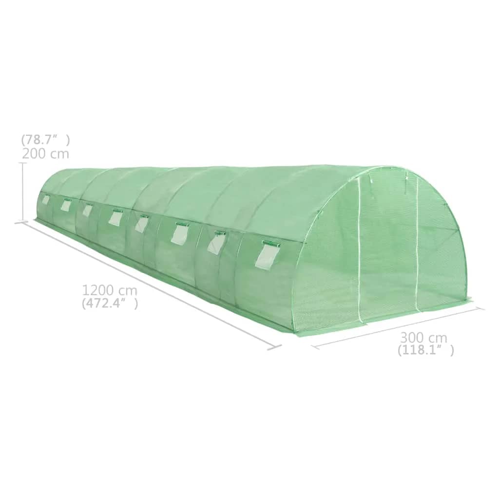 Šiltnamis, 1200x300x200 cm, 36 m² Šiltnamis, 1200x300x200 cm, 36 m² - Image 11