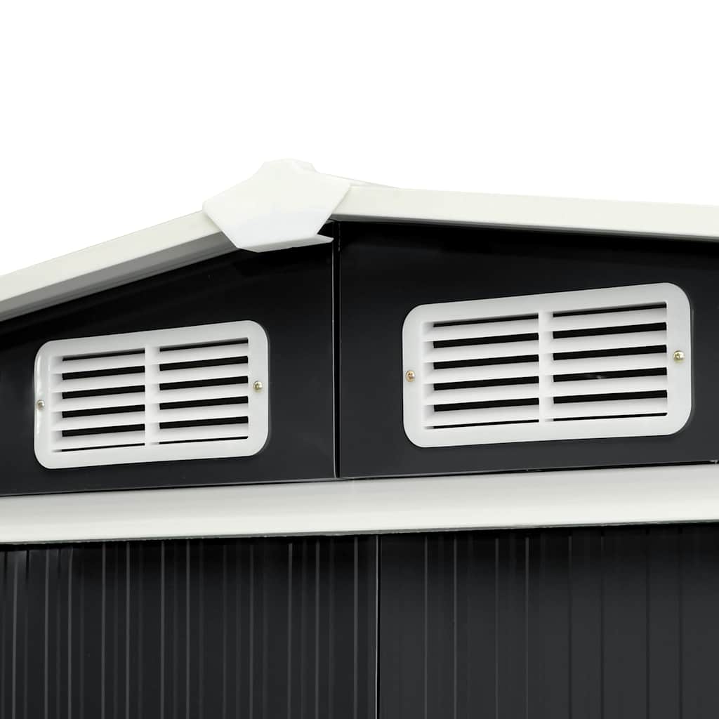 Sodo pašiūrė su stumd. dur., antr. sp., 386x131x178cm, plienas Sodo pašiūrė su stumd. dur., antr. sp., 386x131x178cm, plienas - Image 6
