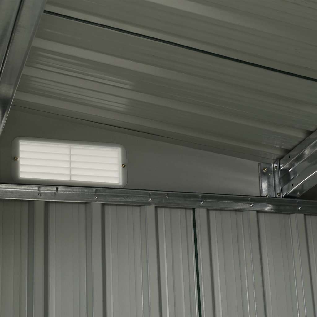Sodo pašiūrė su stumd. dur., antr. sp., 386x131x178cm, plienas Sodo pašiūrė su stumd. dur., antr. sp., 386x131x178cm, plienas - Image 8