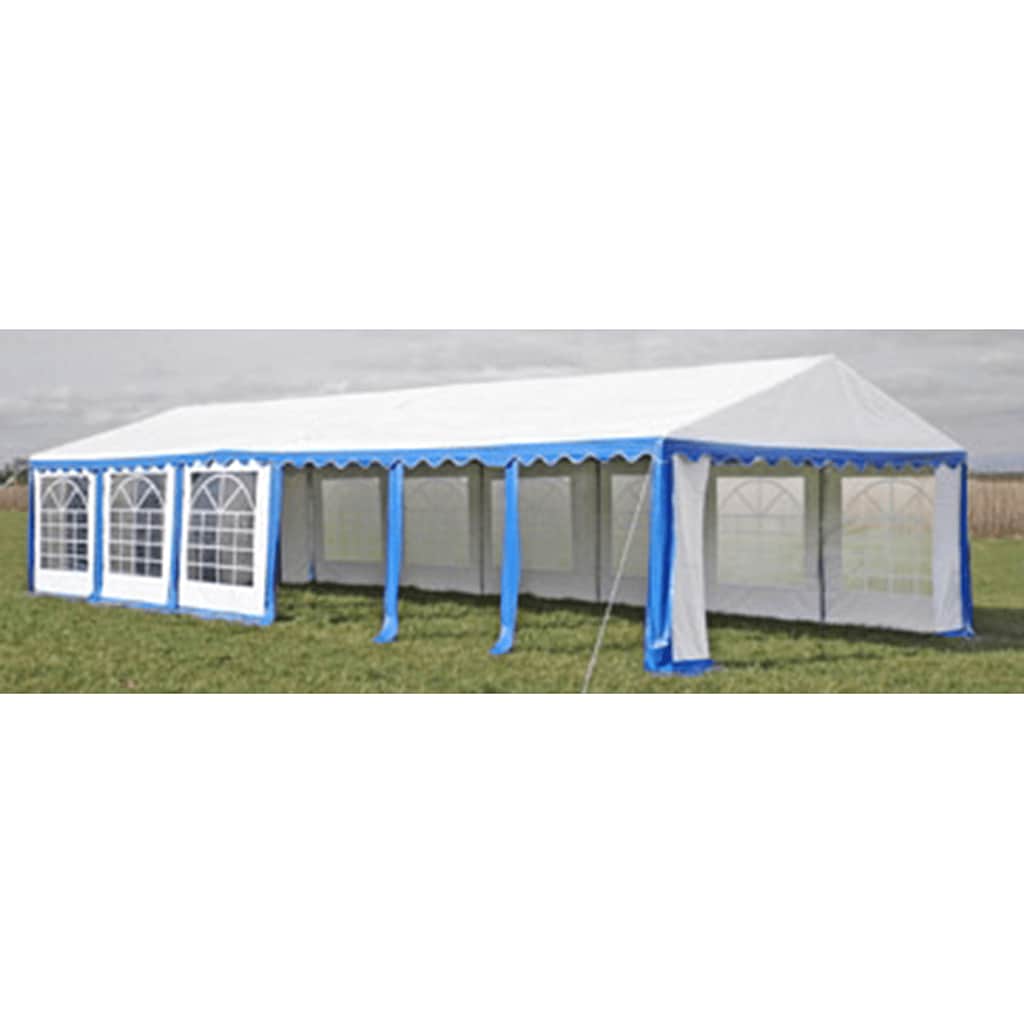 Stogas ir Sienelės Proginei Palapinei, 12 x 6 m, Mėlyna ir Balta Stogas ir Sienelės Proginei Palapinei, 12 x 6 m, Mėlyna ir Balta - Image 3