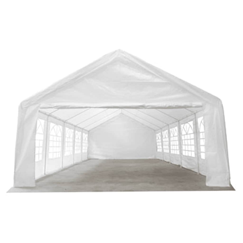 Proginė palapinė 10 x 5 m, balta Proginė palapinė 10 x 5 m, balta - Image 3