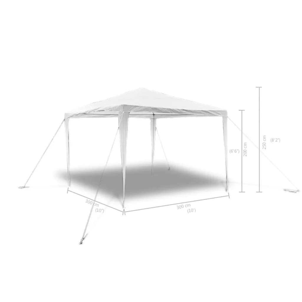 Sodo pavėsinė su piramidės formos stogu, 3 x 3 m Sodo pavėsinė su piramidės formos stogu, 3 x 3 m
