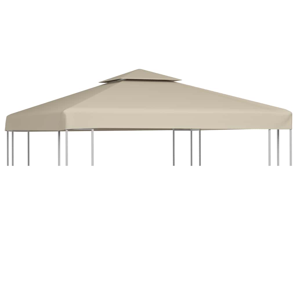 Atsarginis pavėsinės uždangalas, 310g/m², smėlio, 3x3m Atsarginis pavėsinės uždangalas, 310g/m², smėlio, 3x3m - Image 2