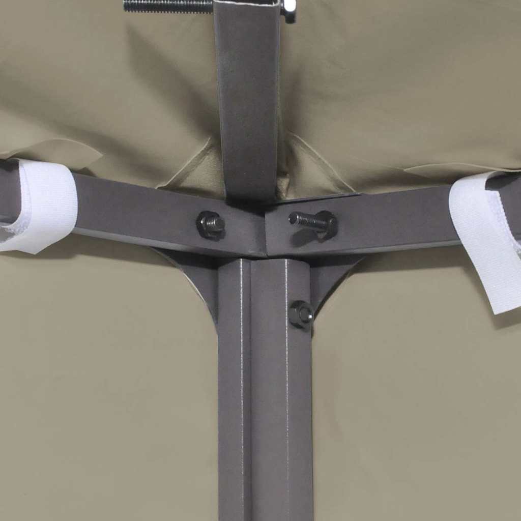 Atsarginis pavėsinės uždangalas, 310g/m², smėlio, 3x3m Atsarginis pavėsinės uždangalas, 310g/m², smėlio, 3x3m - Image 4
