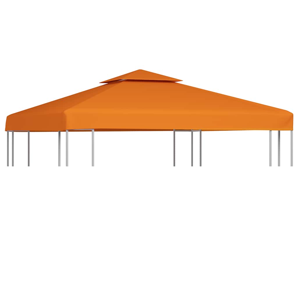 Pakaitinis pavėsinės uždangalas, oranžinis, 3x3m, 310g/m² Pakaitinis pavėsinės uždangalas, oranžinis, 3x3m, 310g/m² - Image 2
