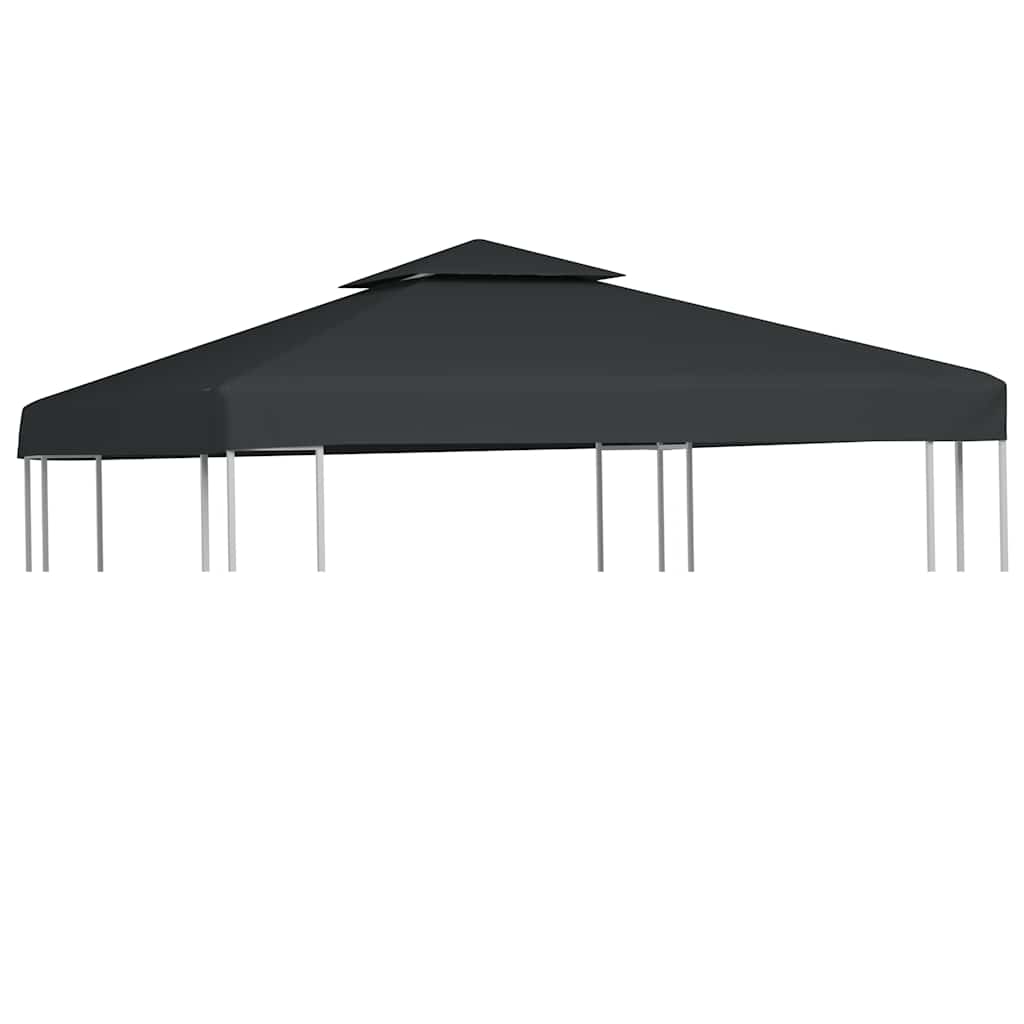Pakait. pavėsinės uždangalas, 310g/m², tams. pilkos sp., 3x3m Pakait. pavėsinės uždangalas, 310g/m², tams. pilkos sp., 3x3m - Image 2