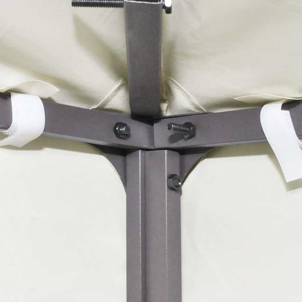Atsarginis pavėsinės uždangalas, kreminė balta, 310g/m², 3x4m Atsarginis pavėsinės uždangalas, kreminė balta, 310g/m², 3x4m - Image 4