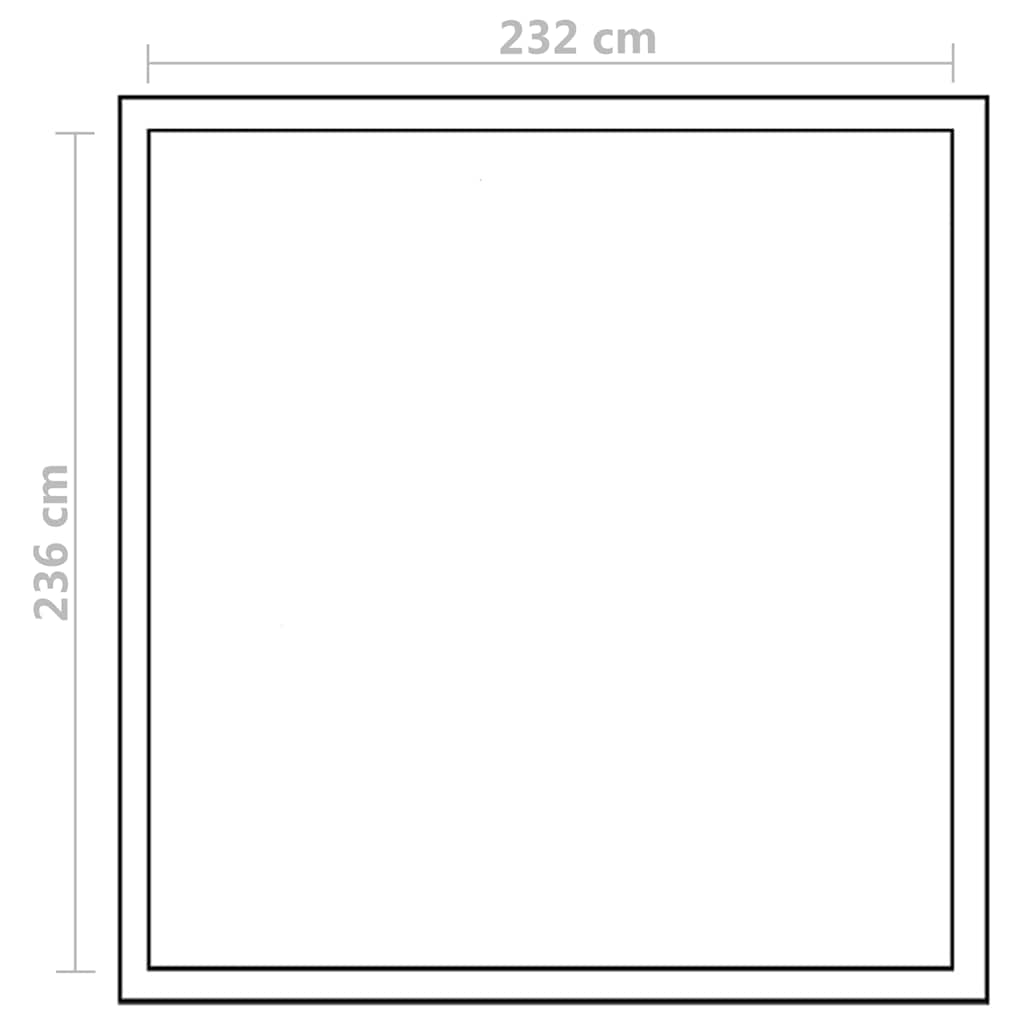 Sustiprintas šiltnamis iš aliuminio su pagrindo rėmu, 6,05m² Sustiprintas šiltnamis iš aliuminio su pagrindo rėmu, 6,05m²