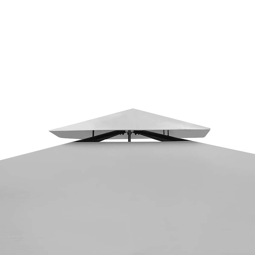 Pavėsinė su stogu, 3x4m, kreminės baltos spalvos Pavėsinė su stogu, 3x4m, kreminės baltos spalvos - Image 3