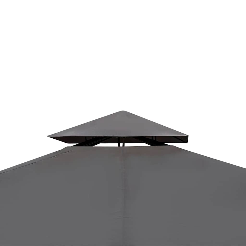 Pavėsinė su stogu, 3x4m, tamsiai pilka Pavėsinė su stogu, 3x4m, tamsiai pilka - Image 3