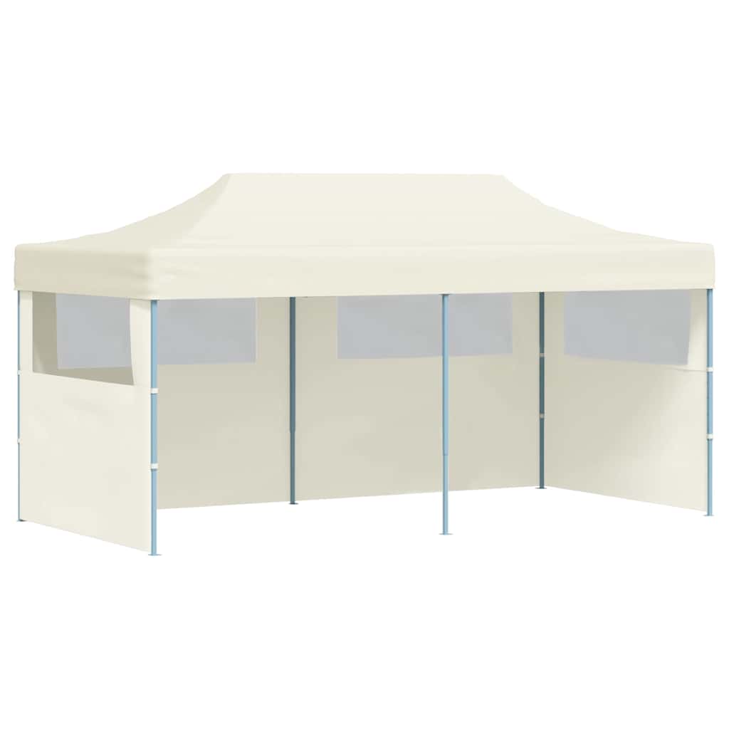 Sulankstoma proginė palapinė 3 x 6 m, kremo spalvos Sulankstoma proginė palapinė 3 x 6 m, kremo spalvos - Image 3