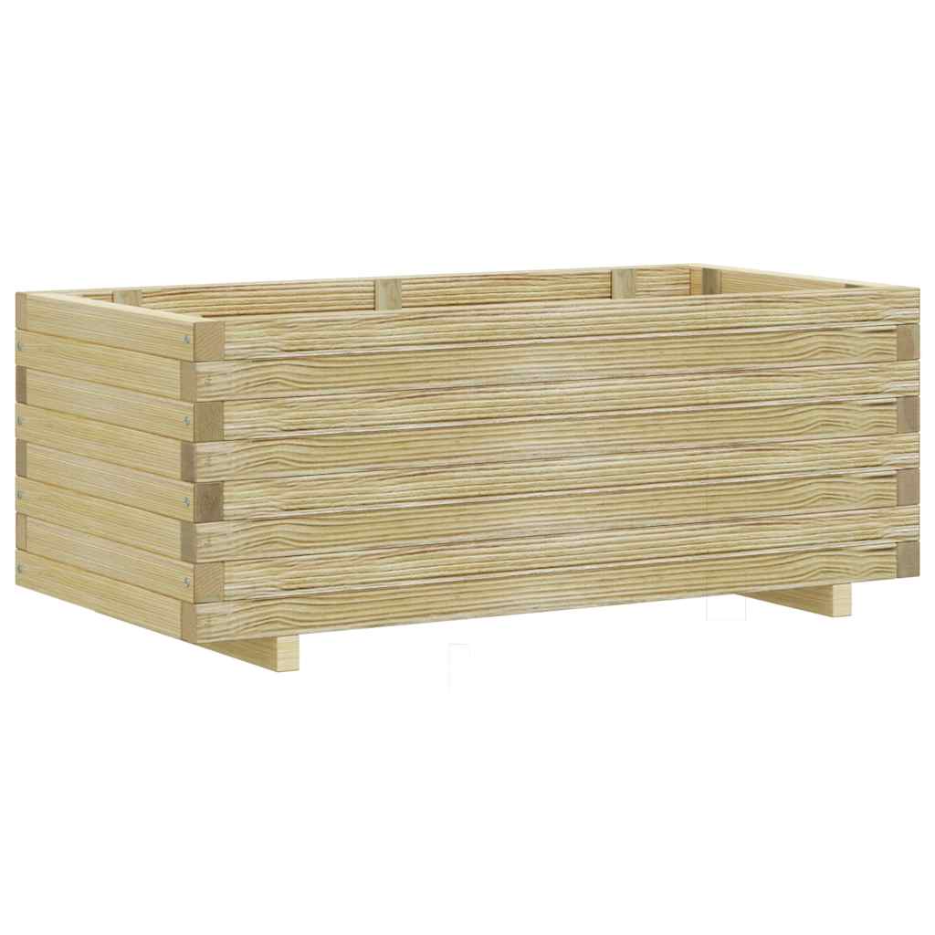 Vazonas, 100x50x40cm, mediena, stačiakampis, aukštas Vazonas, 100x50x40cm, mediena, stačiakampis, aukštas - Image 2