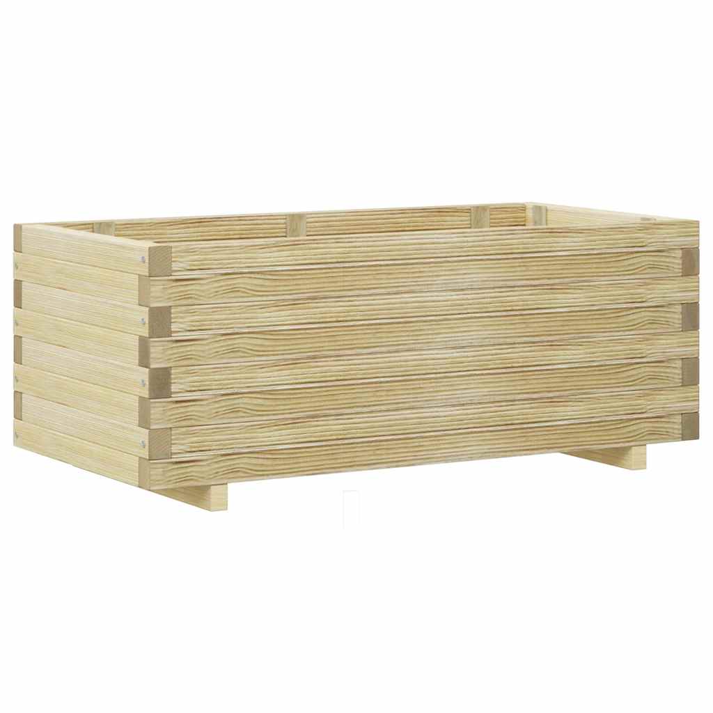 Vazonas, 100x50x40cm, mediena, stačiakampis, aukštas Vazonas, 100x50x40cm, mediena, stačiakampis, aukštas - Image 7
