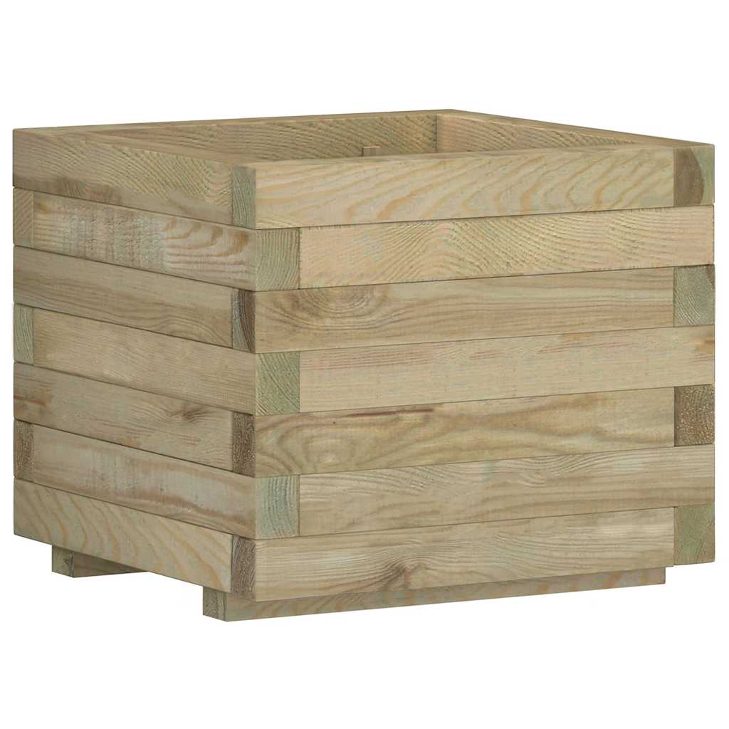 Vazonas, 50x50x40cm, mediena, kvadratinis, aukštas Vazonas, 50x50x40cm, mediena, kvadratinis, aukštas - Image 2