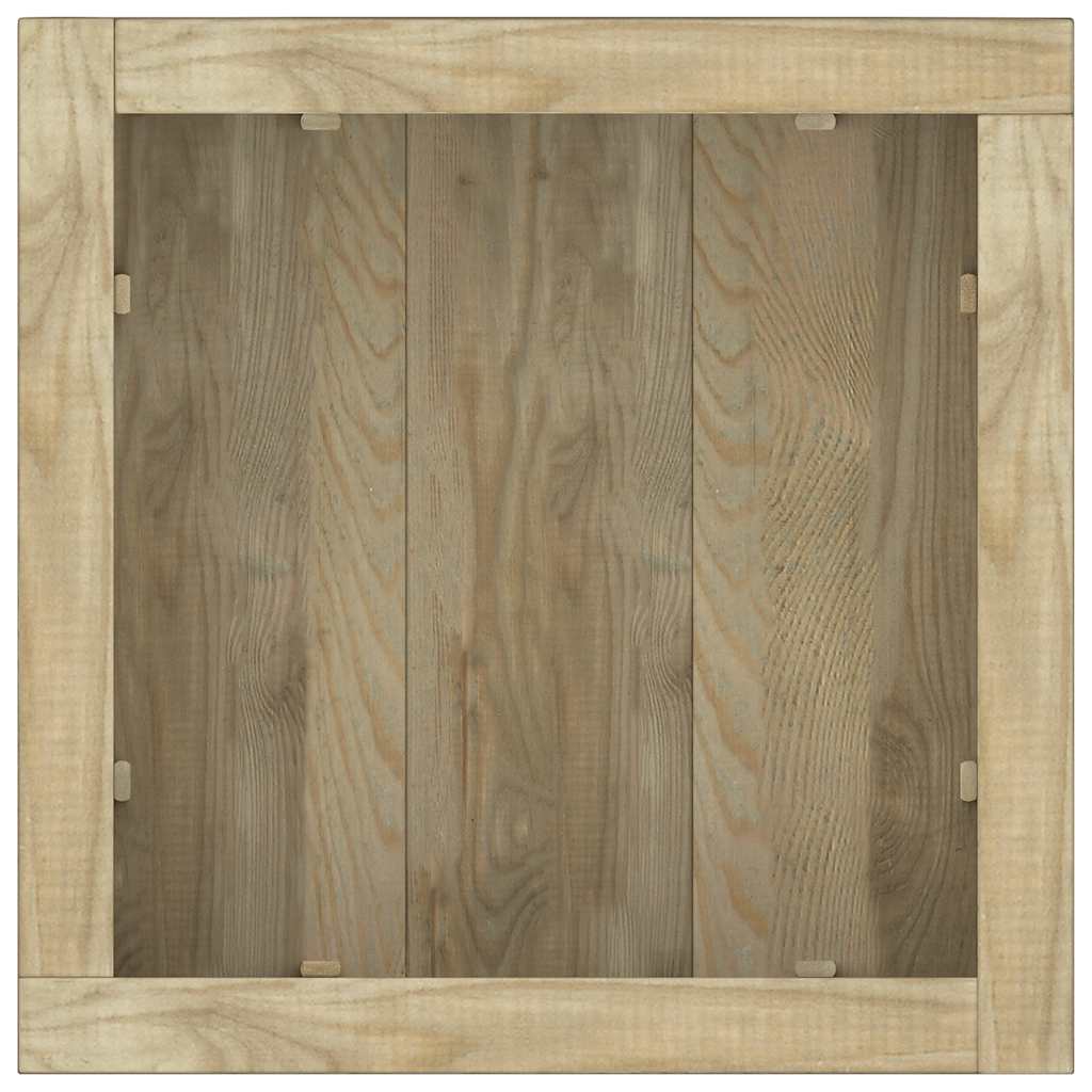 Vazonas, 50x50x40cm, mediena, kvadratinis, aukštas Vazonas, 50x50x40cm, mediena, kvadratinis, aukštas - Image 8