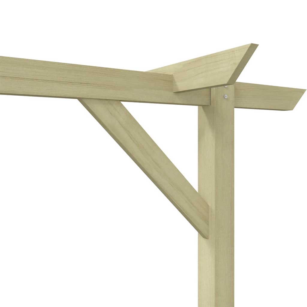 Sodo pergolė, 410x40x203cm, mediena Sodo pergolė, 410x40x203cm, mediena - Image 8