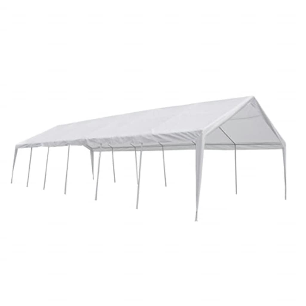 Palapinės medžiaga be rėmo Baltas 12 x 6 m PE Palapinės medžiaga be rėmo Baltas 12 x 6 m PE - Image 7