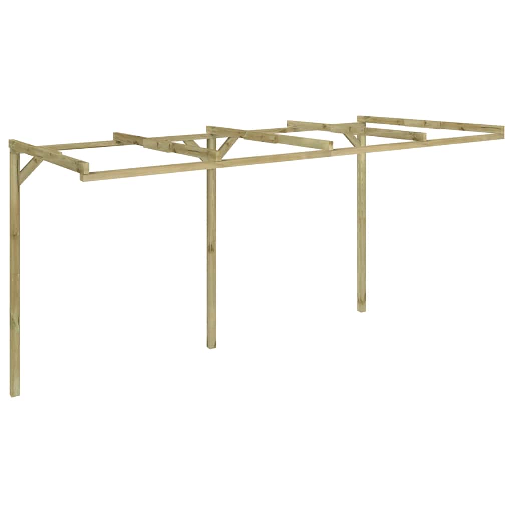 Atremiama pergolė, 2x4x2,2m, mediena Atremiama pergolė, 2x4x2,2m, mediena - Image 4