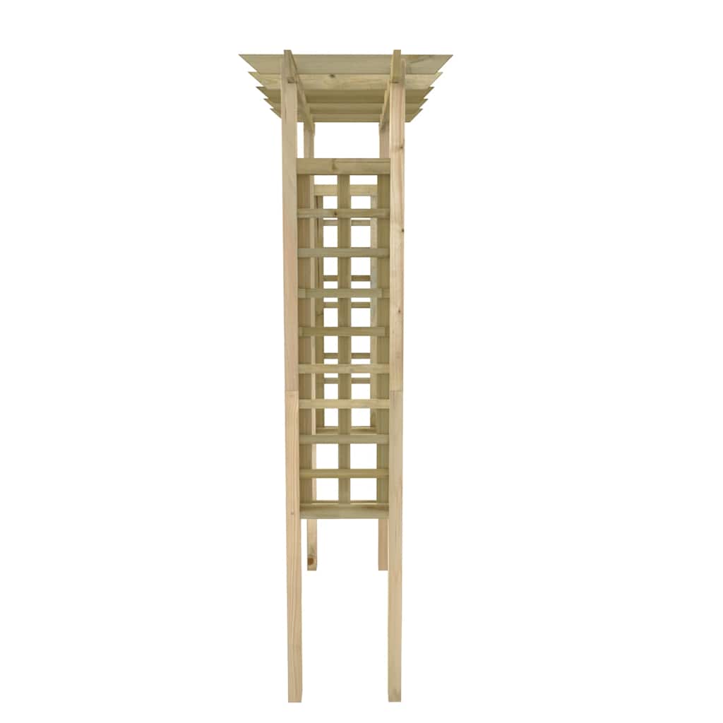 Pavėsinė/rožių arka, 150x60x204cm, impregnuota mediena Pavėsinė/rožių arka, 150x60x204cm, impregnuota mediena - Image 4