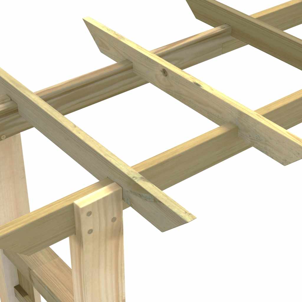Pavėsinė/rožių arka, 150x60x204cm, impregnuota mediena Pavėsinė/rožių arka, 150x60x204cm, impregnuota mediena - Image 5