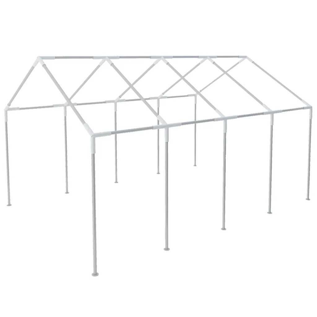 Pavėsinės rėmas, plienas, 8x4m Pavėsinės rėmas, plienas, 8x4m - Image 2