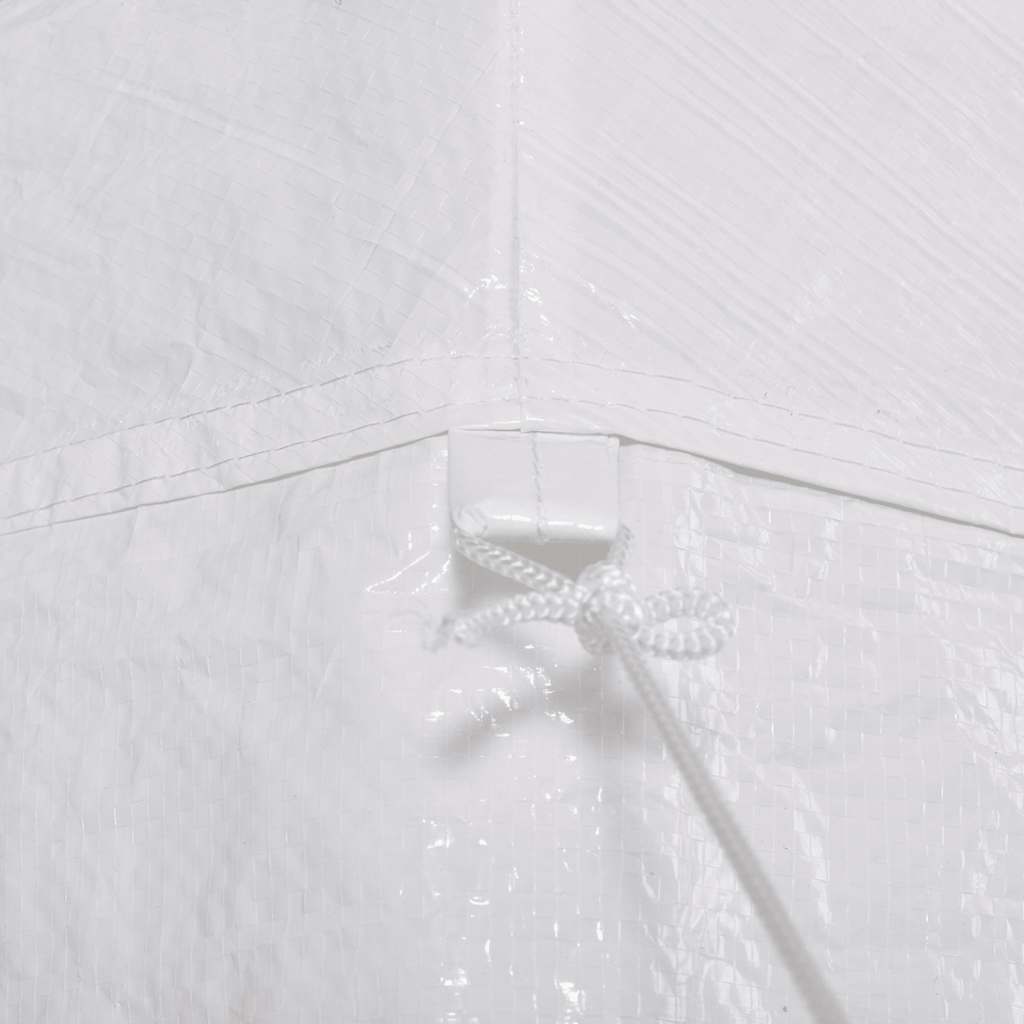 Proginė pavėsinė su 6 sienelėmis, 2×2 m, balta Proginė pavėsinė su 6 sienelėmis, 2x2 m, balta - Image 7