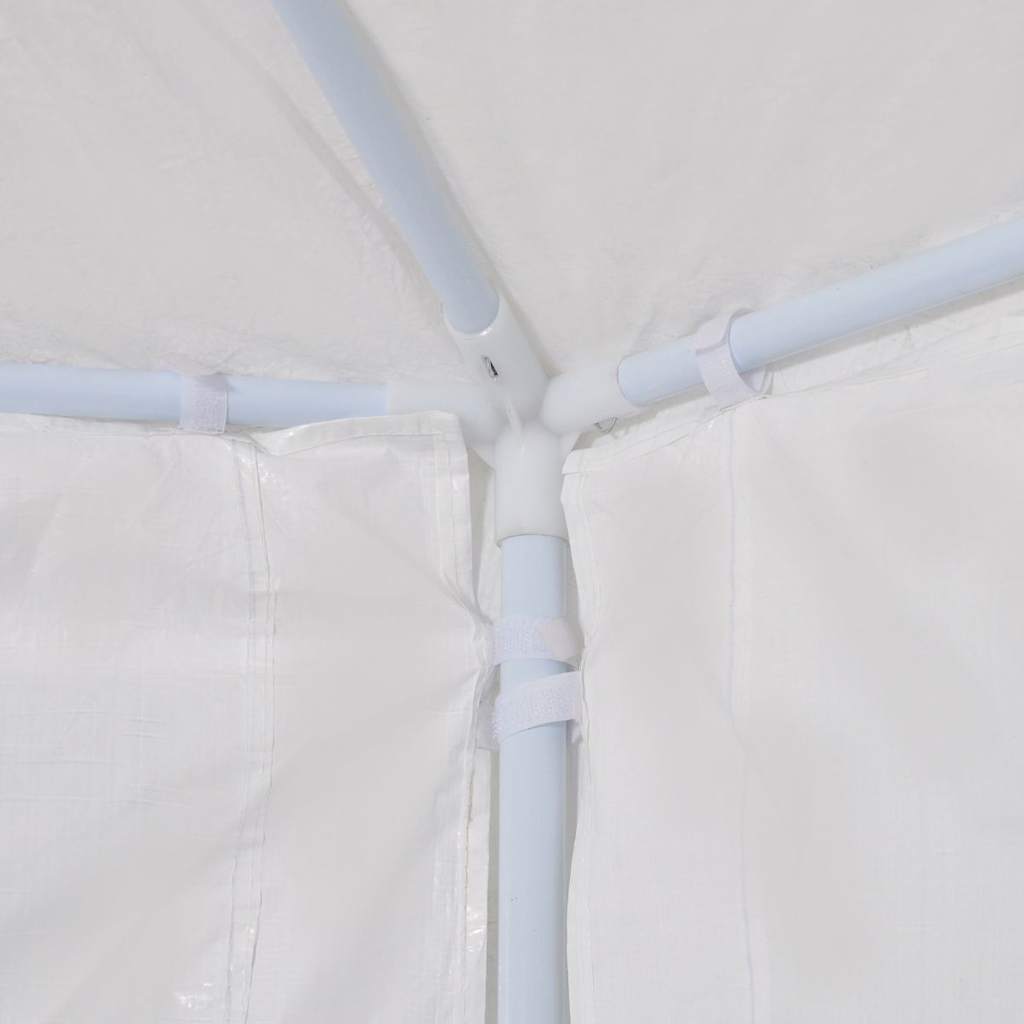Proginė pavėsinė su 6 sienelėmis, 2×2 m, balta Proginė pavėsinė su 6 sienelėmis, 2x2 m, balta - Image 8