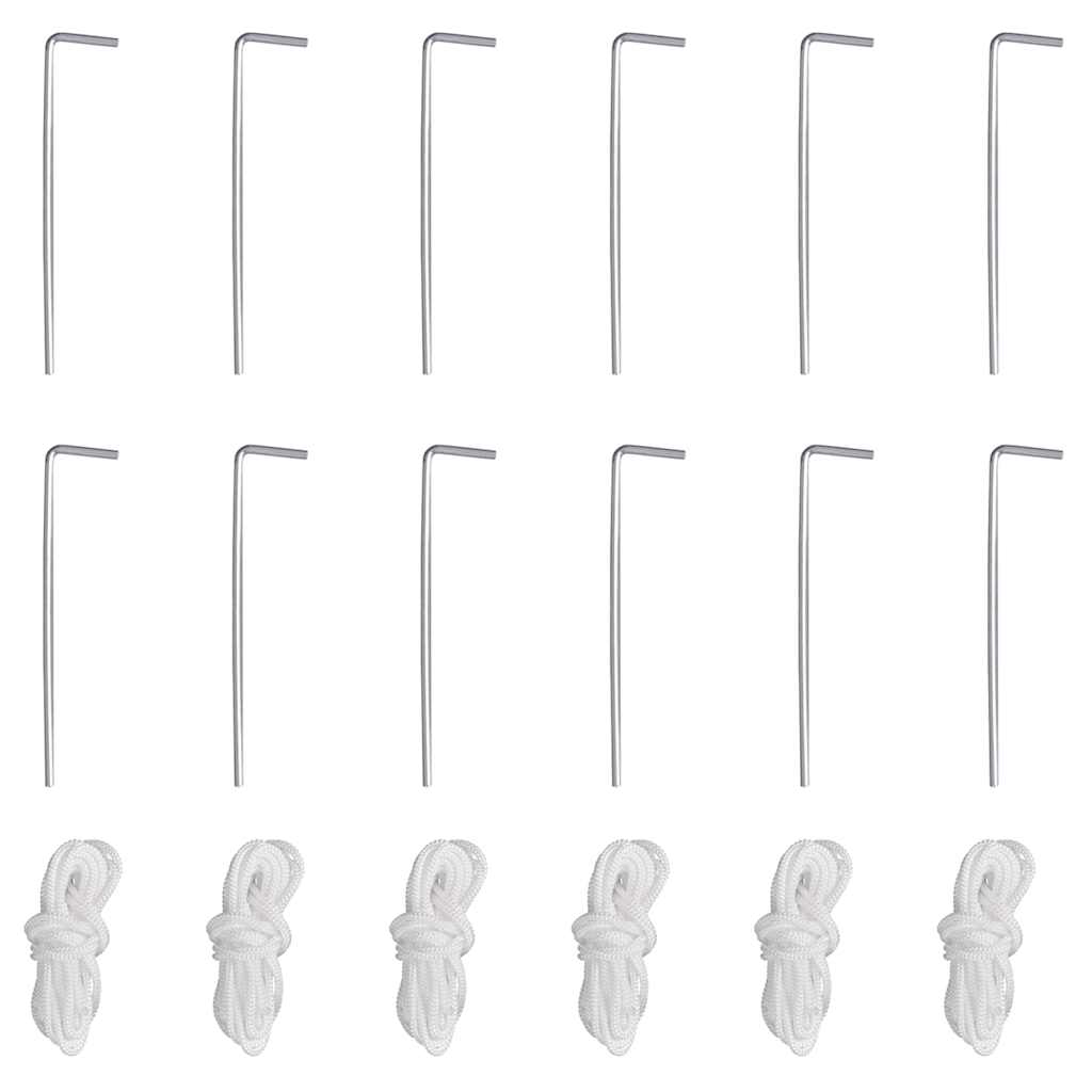 Proginė pavėsinė su 6 sienelėmis, 2×2 m, mėlyna spalva Proginė pavėsinė su 6 sienelėmis, 2x2 m, mėlyna spalva - Image 12