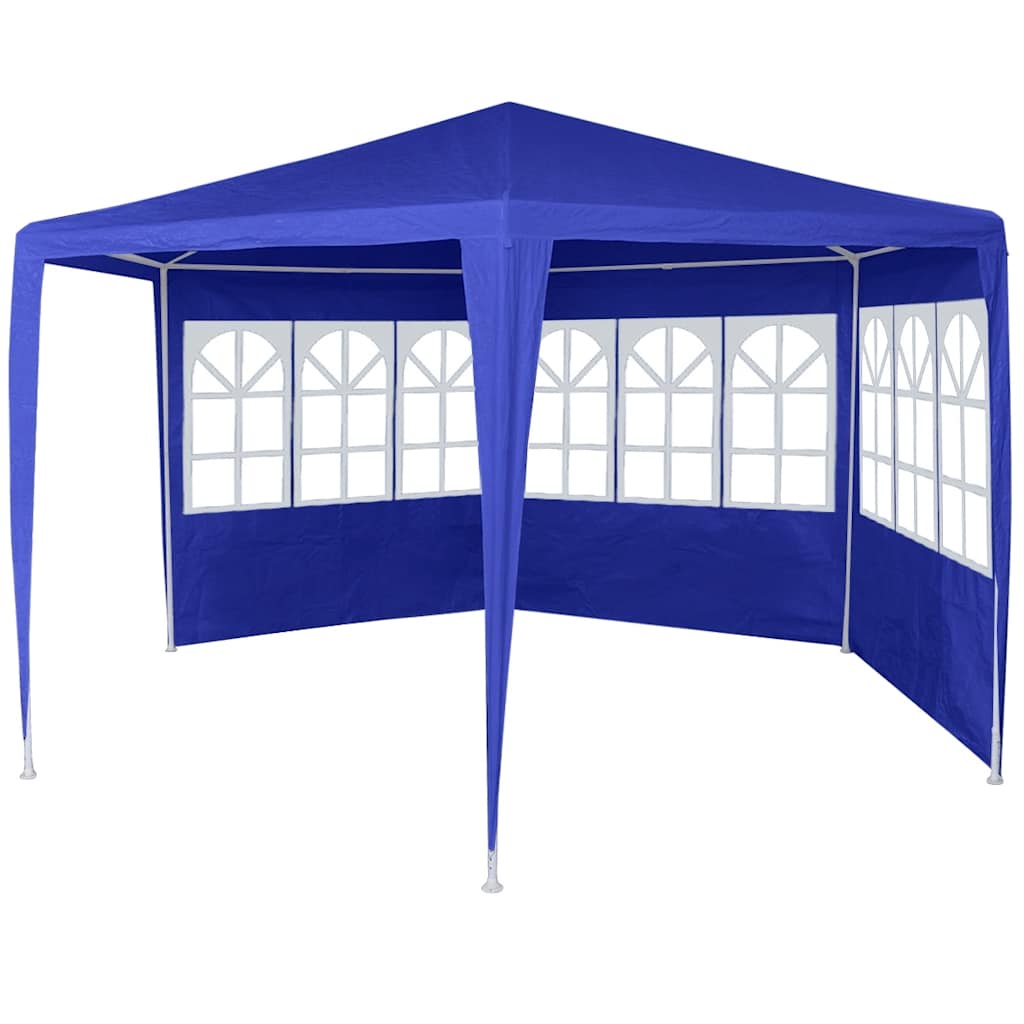 Proginė pavėsinė su 6 sienelėmis, 2×2 m, mėlyna spalva Proginė pavėsinė su 6 sienelėmis, 2x2 m, mėlyna spalva - Image 5