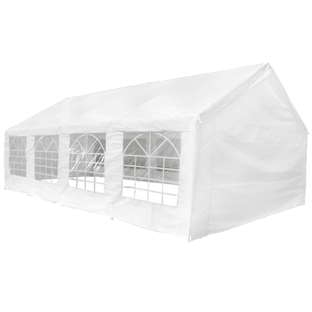 Proginė palapinė, 8x4m, balta Proginė palapinė, 8x4m, balta - Image 2