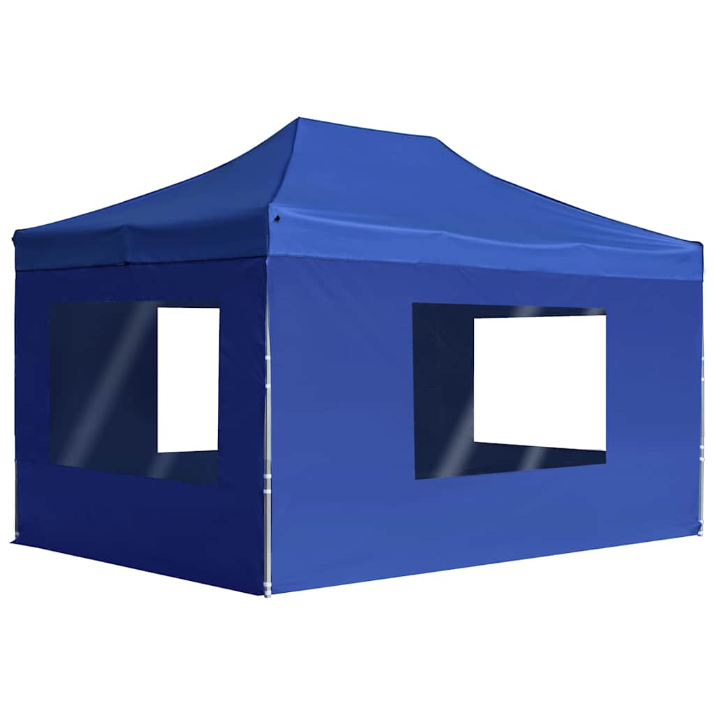 Prof. išskleidž. proginė palap. su sien., mėl., 4,5x3m, alium. Prof. išskleidž. proginė palap. su sien., mėl., 4,5x3m, alium. - Image 2