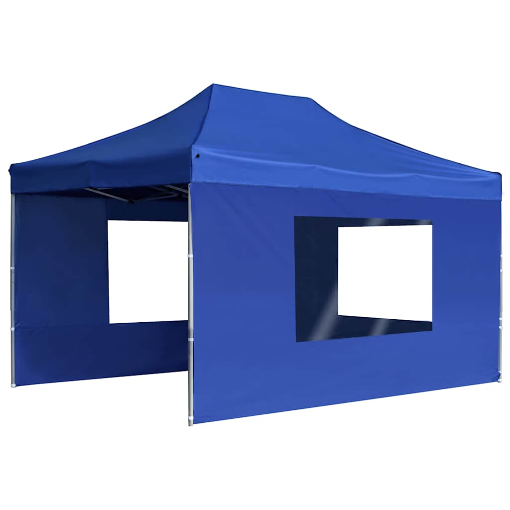 Prof. išskleidž. proginė palap. su sien., mėl., 4,5x3m, alium. Prof. išskleidž. proginė palap. su sien., mėl., 4,5x3m, alium. - Image 3