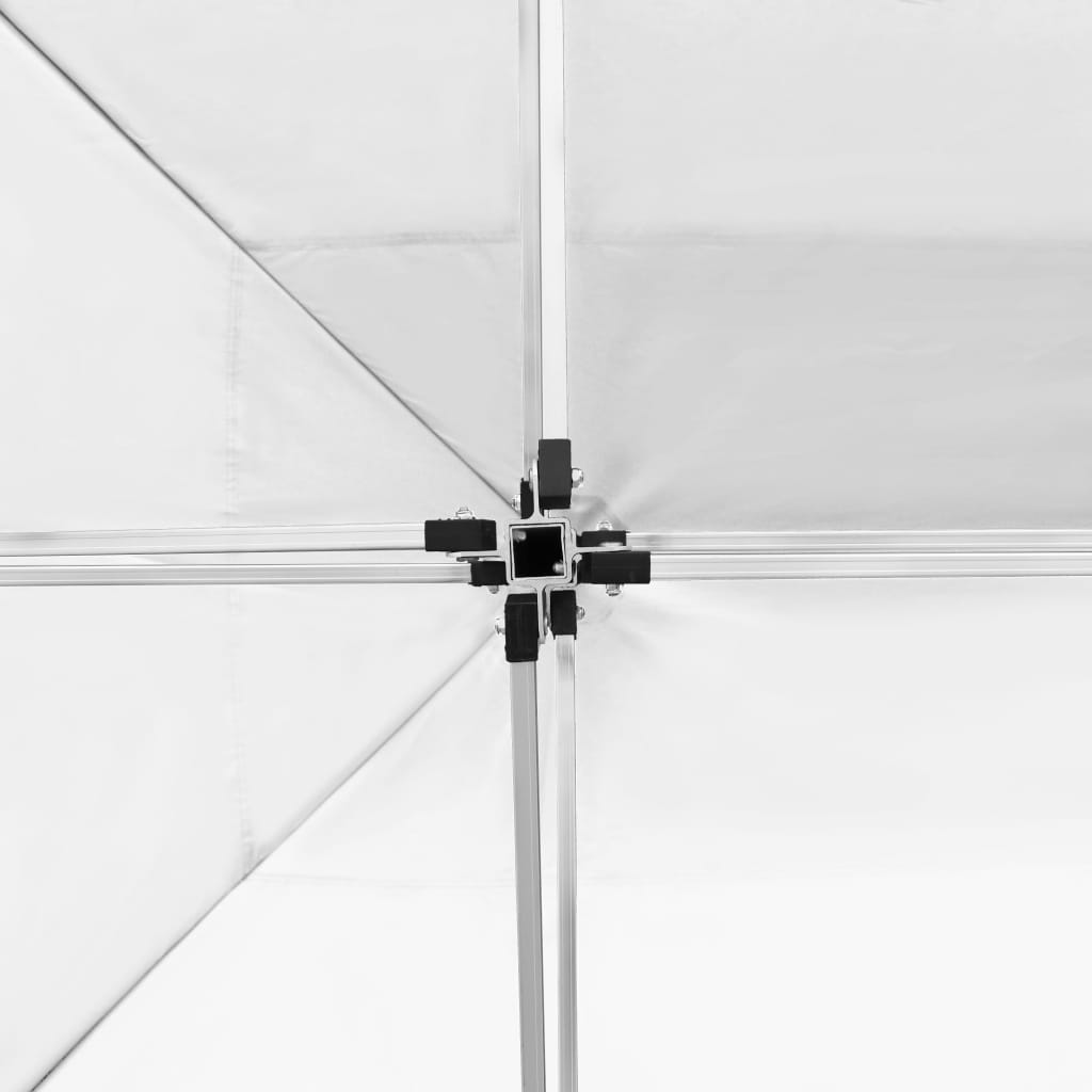 Prof. išskleidž. proginė palap. su sien., balta, 4,5x3m, alium. Prof. išskleidž. proginė palap. su sien., balta, 4,5x3m, alium. - Image 9