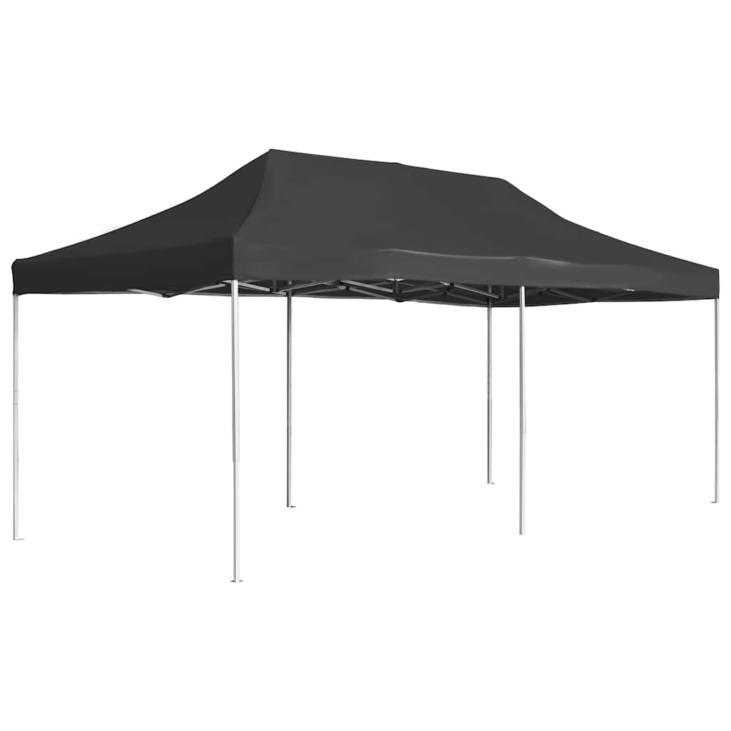 Prof. išskleid. prog. palapinė, antracito sp., 6x3m, aliuminis Prof. išskleid. prog. palapinė, antracito sp., 6x3m, aliuminis - Image 2
