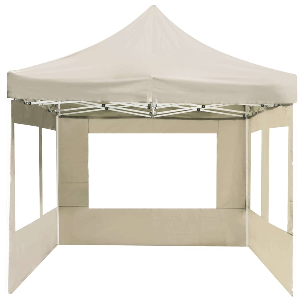 Prof. išskleidž. proginė palapinė su sien., kreminės sp., 6x3m Prof. išskleidž. proginė palapinė su sien., kreminės sp., 6x3m - Image 7