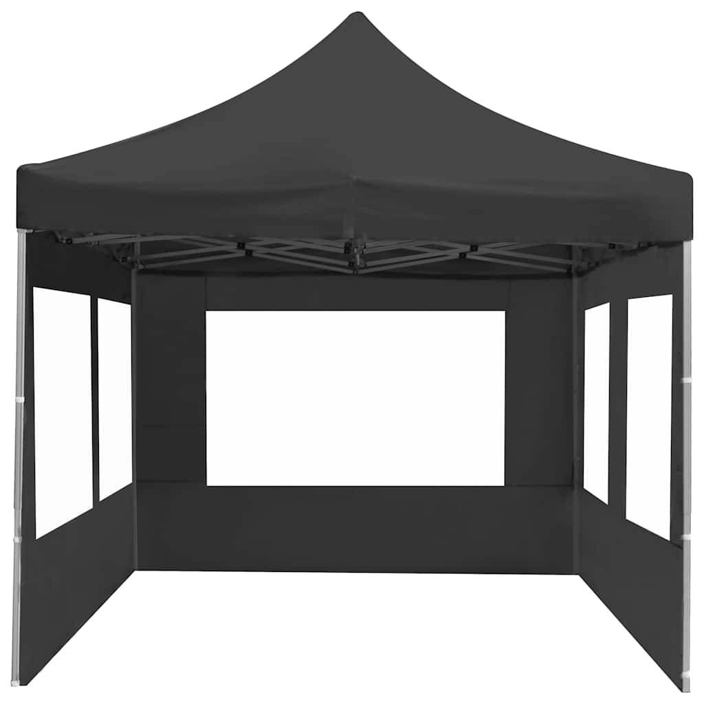 Prof. išskleidž. proginė palapinė su sien., antracito sp., 6x3m Prof. išskleidž. proginė palapinė su sien., antracito sp., 6x3m - Image 7