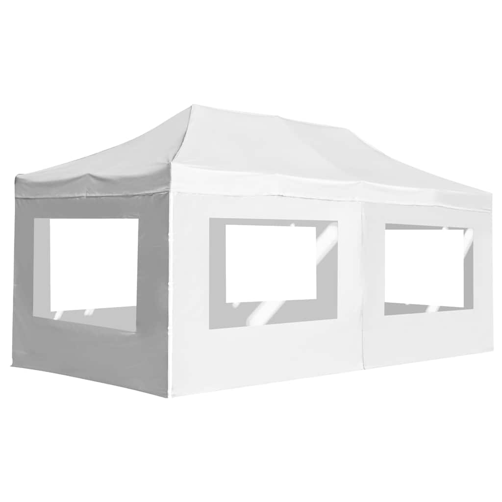 Prof. išskleidžiama proginė palapinė su sienomis, balta, 6x3m Prof. išskleidžiama proginė palapinė su sienomis, balta, 6x3m - Image 2