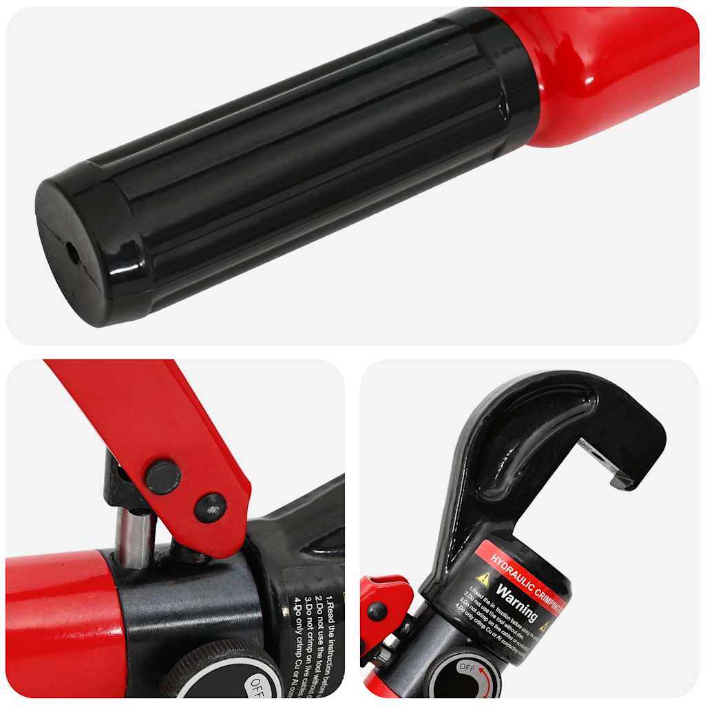 Hidraulinės presavimo replės, 4-6-8-10-16-25-35-70 mm² Hidraulinės presavimo replės, 4-6-8-10-16-25-35-70 mm² - Image 8