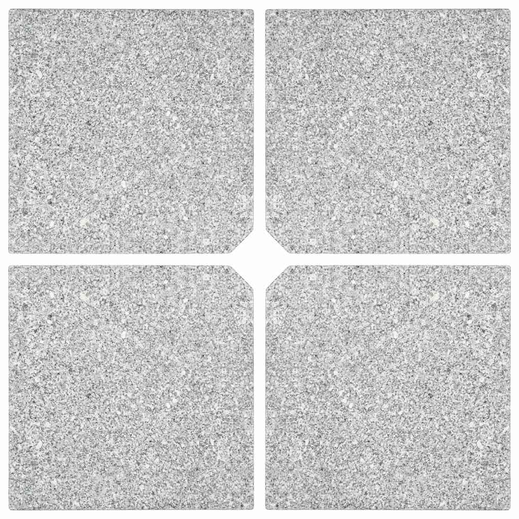 Svoriai skėčiui, 4vnt., pilki, granitas, 100 kg, kvad. formos Svoriai skėčiui, 4vnt., pilki, granitas, 100 kg, kvad. formos - Image 3