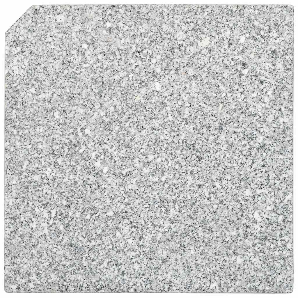 Svoriai skėčiui, 4vnt., pilki, granitas, 100 kg, kvad. formos Svoriai skėčiui, 4vnt., pilki, granitas, 100 kg, kvad. formos - Image 6