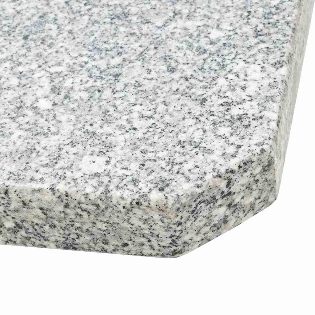 Svoriai skėčiui, 4vnt., pilki, granitas, 100 kg, kvad. formos Svoriai skėčiui, 4vnt., pilki, granitas, 100 kg, kvad. formos - Image 7