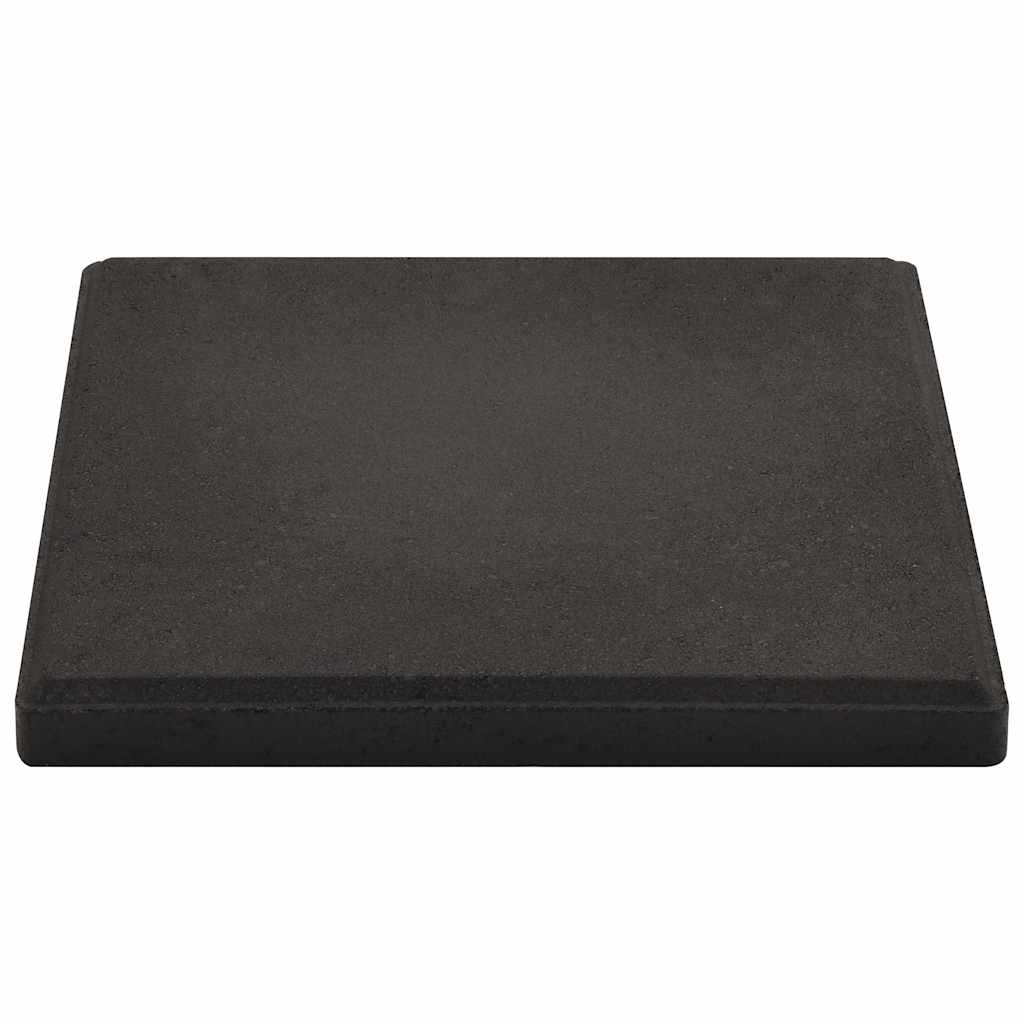 Svoriai skėčiui, 4vnt., juodi, betonas, 48kg, kvad. formos Svoriai skėčiui, 4vnt., juodi, betonas, 48kg, kvad. formos - Image 5