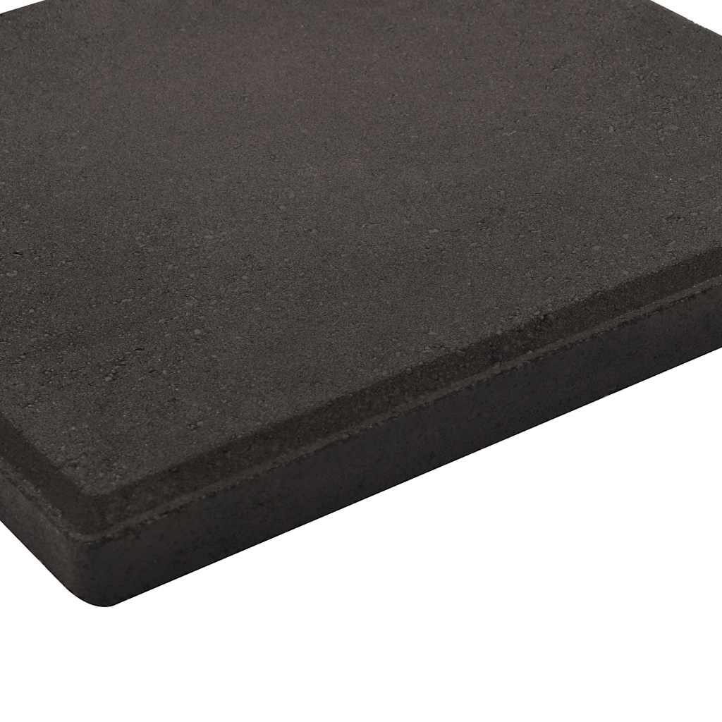 Svoriai skėčiui, 4vnt., juodi, betonas, 48kg, kvad. formos Svoriai skėčiui, 4vnt., juodi, betonas, 48kg, kvad. formos - Image 6