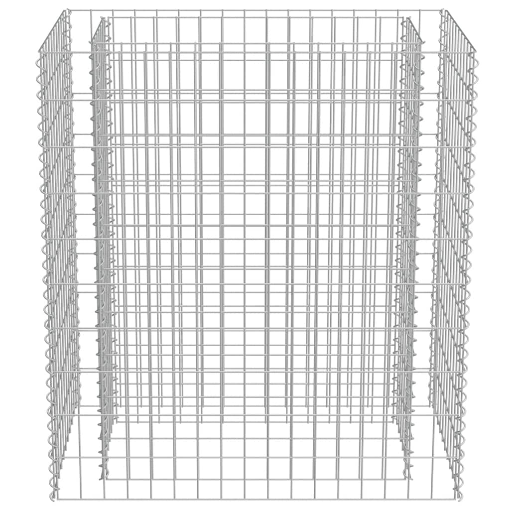 Gabiono vazonas, 90x50x100cm, galvanizuotas plienas, aukštas Gabiono vazonas, 90x50x100cm, galvanizuotas plienas, aukštas - Image 5