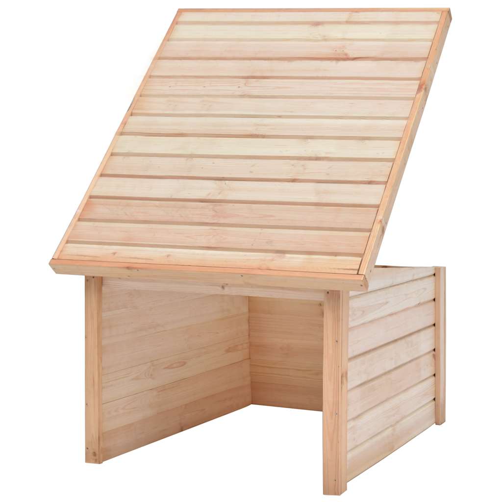 Žoliapjovės garažas 92x104x59,5 cm, pušis, 19 mm Žoliapjovės garažas 92x104x59,5 cm, pušis, 19 mm - Image 4